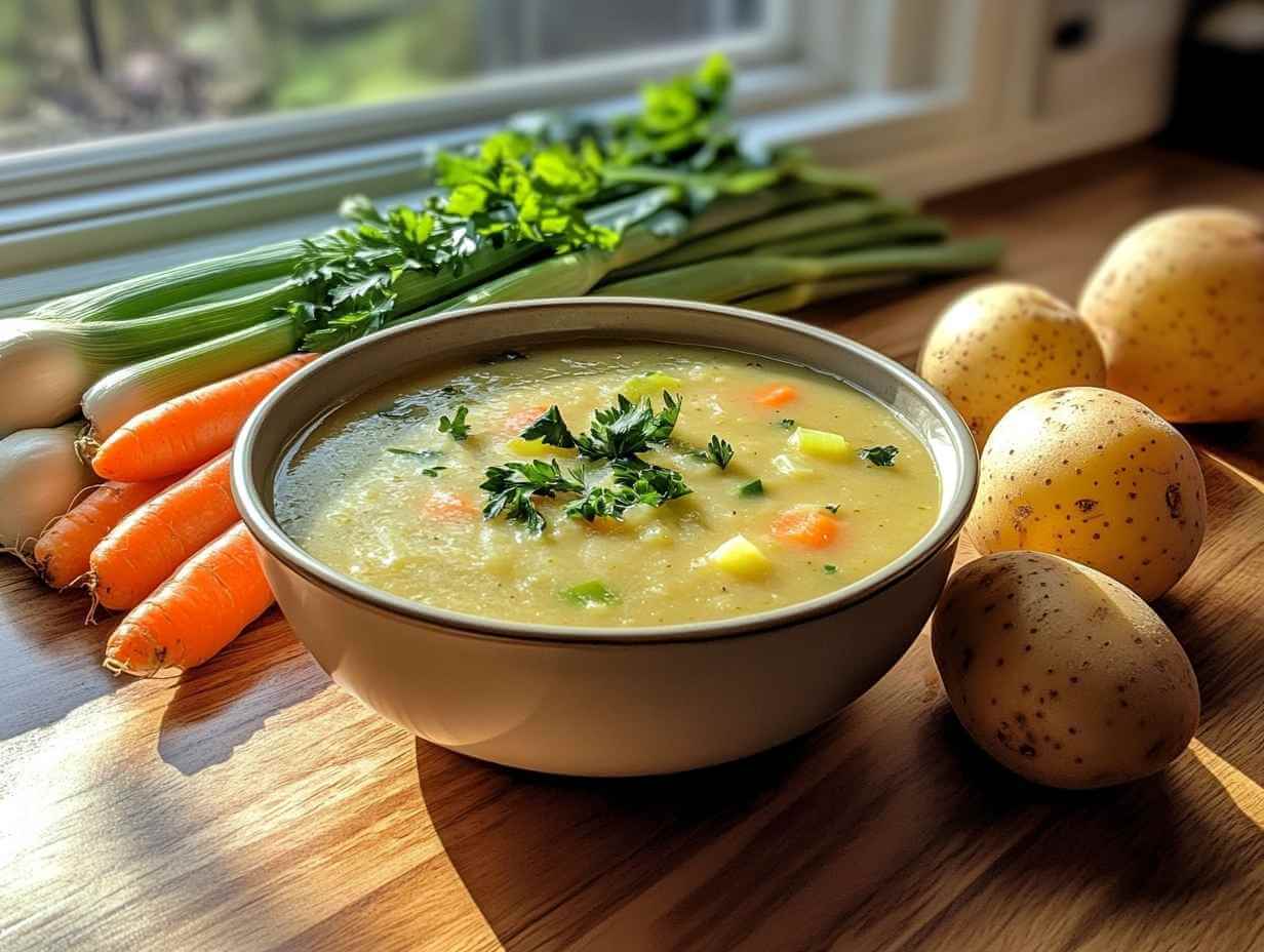 Potage Poireaux - purerecette